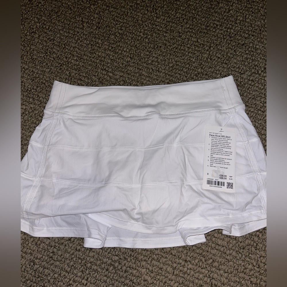 Lululemon Pace Rival Skirt